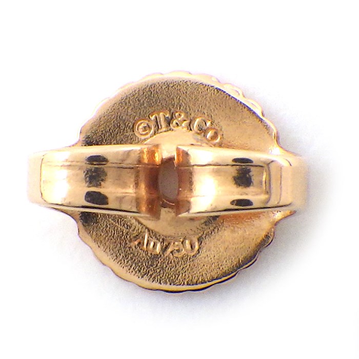 ティファニー Tiffany & Co. ピアス Tスマイル 73515130 ピンクサファイア 計0.16ct K18PG 【中古】