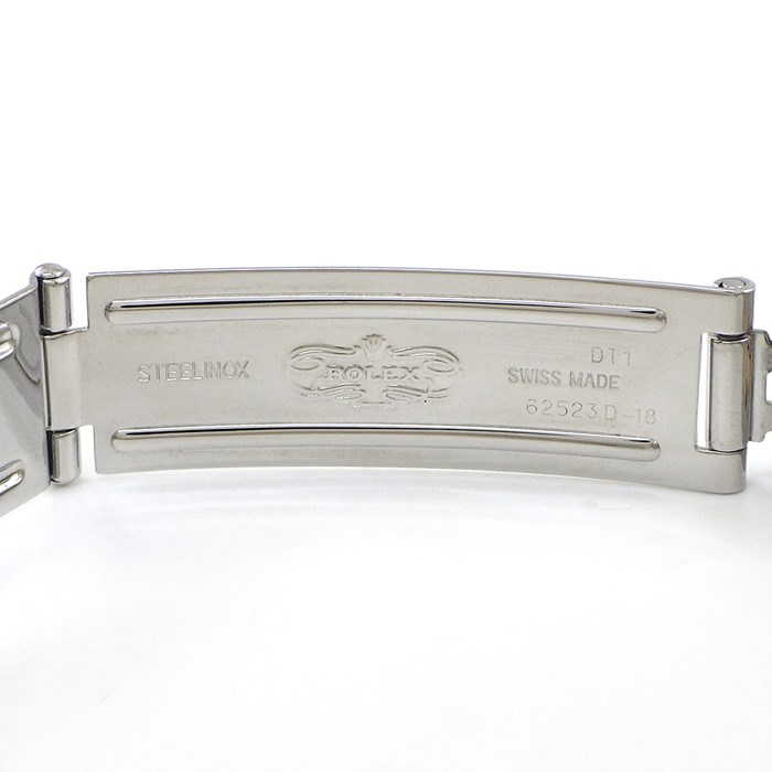 ロレックス Rolex 腕時計 デイトジャスト 79173NG K番 2001年 10ポイント ダイヤインデックス ホワイトシェル文字盤 デイト K18YG SS 自動巻き 【箱・保付き】 【中古】