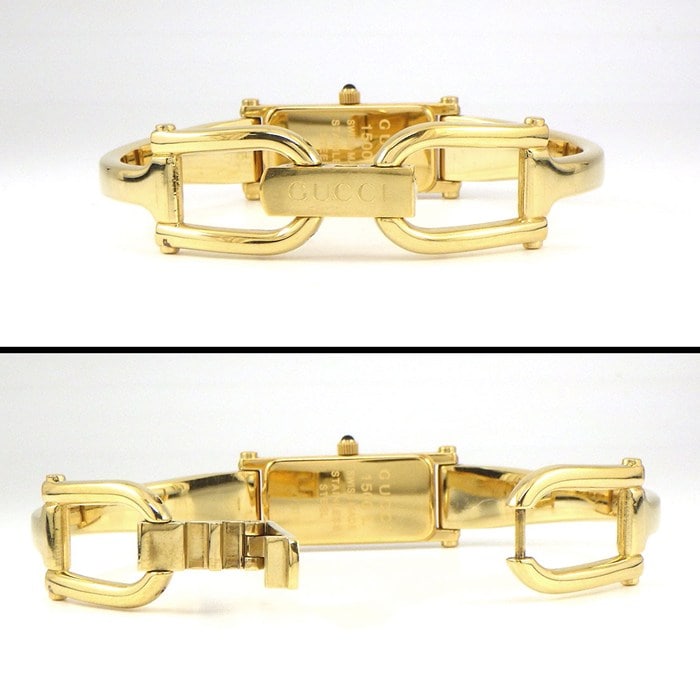 グッチ GUCCI 腕時計 バングルウォッチ 1500L ホースビット