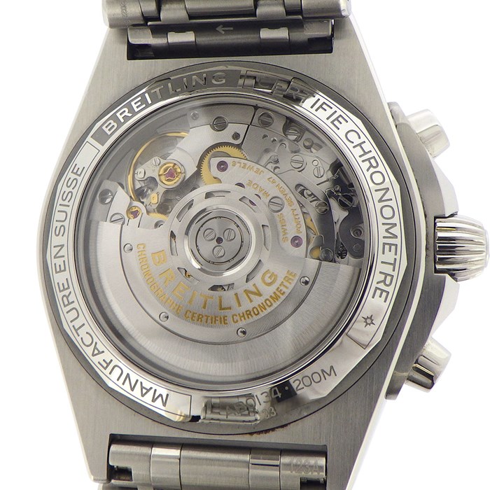 ブライトリング Breitling 腕時計 クロノマット B01 42 ベントレー AB0134/AB01343A1L1A1 デイト カレンダー クロノグラフ 夜光針/インデックス スモールセコンド 裏スケ 回転式ベゼル グリーン サンレイ文字盤 SS 自動巻き 【箱・保付き】 【中古】