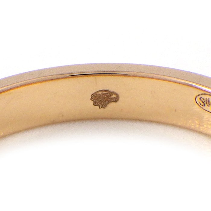 ブシュロン BOUCHERON リング キャトル クルドパリ ミディアム JAL00108 K18PG 10号 / #50 【中古】