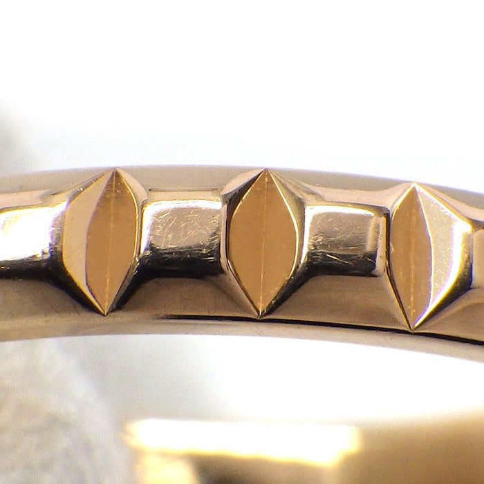 ブシュロン BOUCHERON リング キャトル クルドパリ ミディアム JAL00108 K18PG 10号 / #50 【中古】