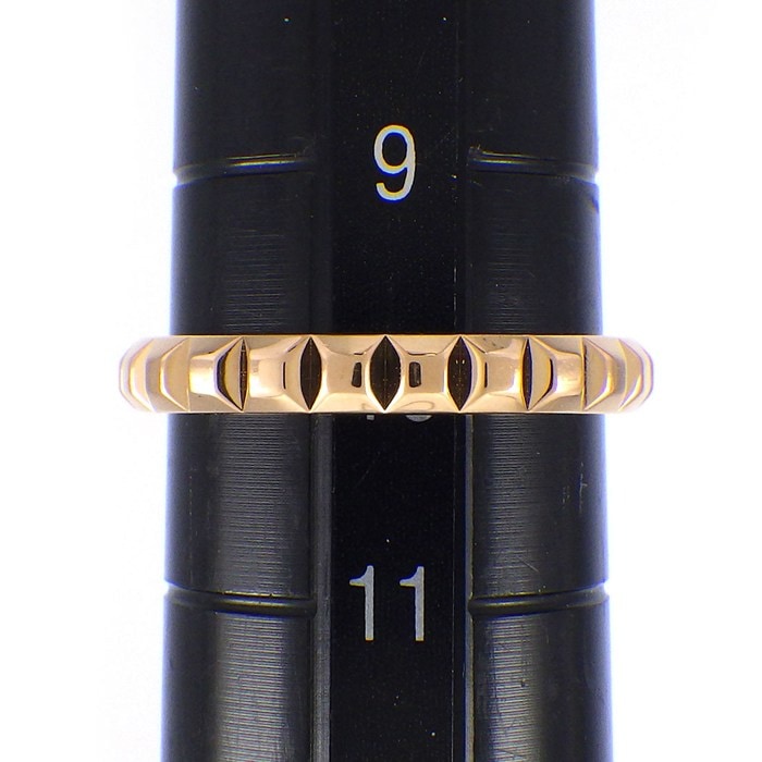 ブシュロン BOUCHERON リング キャトル クルドパリ ミディアム JAL00108 K18PG 10号 / #50 【中古】