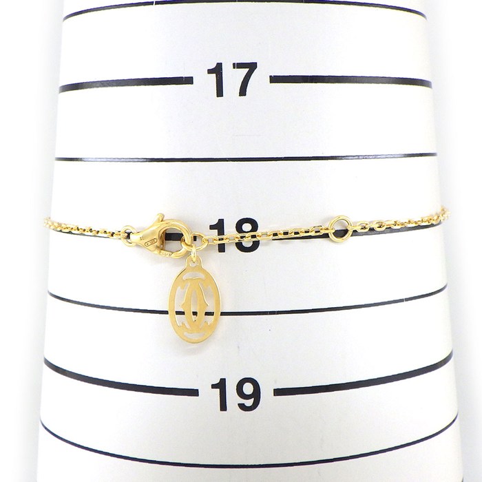 カルティエ Cartier ブレスレット ダムール SM ディアマン レジェ B6043300 ダイヤモンド 0.09ct K18YG 【箱・保付き】 【中古】