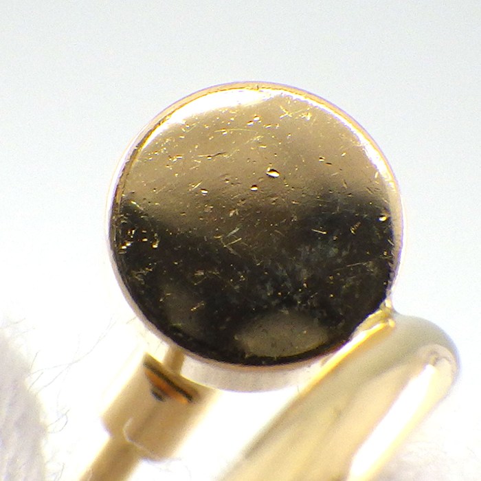 カルティエ Cartier シングルピアス ジュストアンクル ミニモデル B8301446 フープ 釘モチーフ K18YG ※片方のみ 【中古】