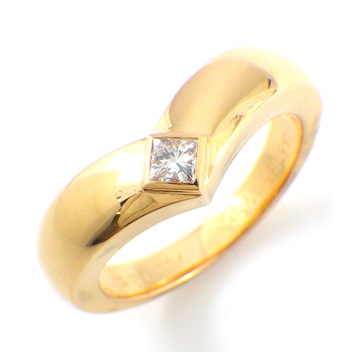 カルティエ Cartier】リング トリアンドル スクエアカット 1ポイント  