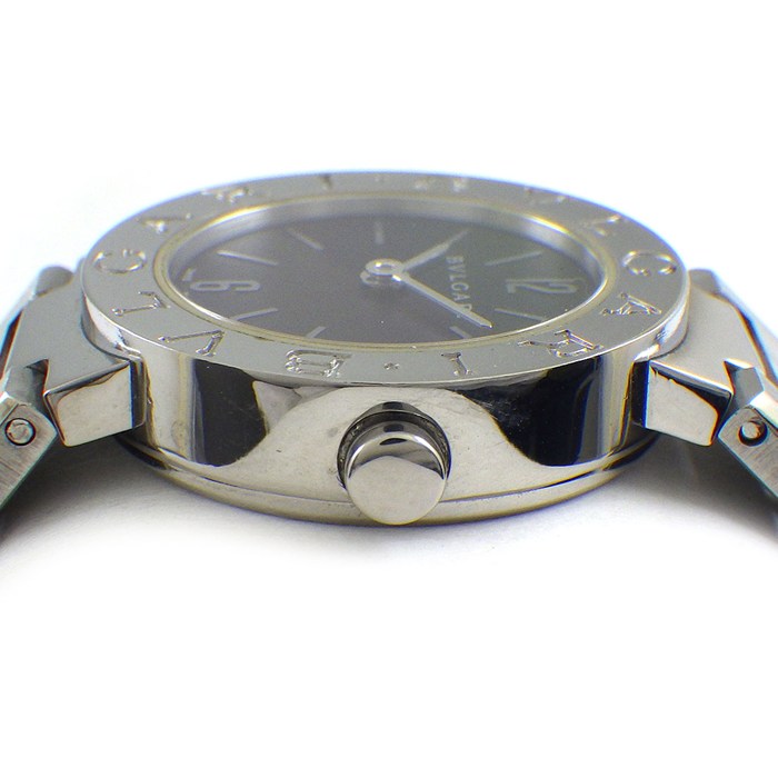 ブルガリ BVLGARI 腕時計 ブルガリブルガリ BB23SS ブラック文字盤 デイト SS クオーツアナログ 【中古】
