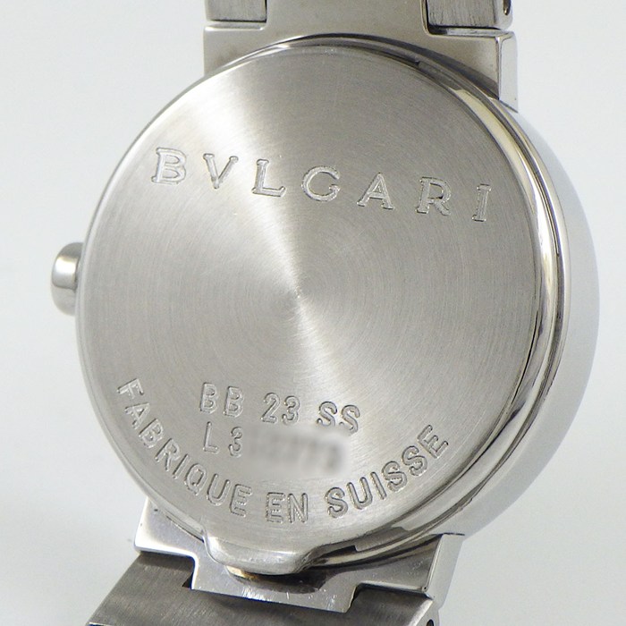 ブルガリ BVLGARI 腕時計 ブルガリブルガリ BB23SS ブラック文字盤 デイト SS クオーツアナログ 【中古】