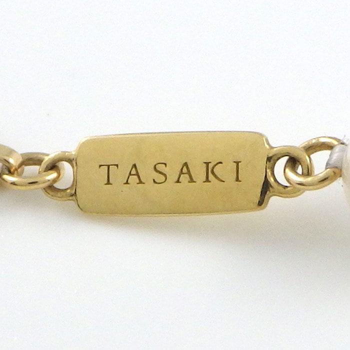 タサキ 田崎真珠 TASAKI ネックレス デインジャー UFN-N1323-18KYG あこや真珠 5.0mm珠 K18YG 【中古】