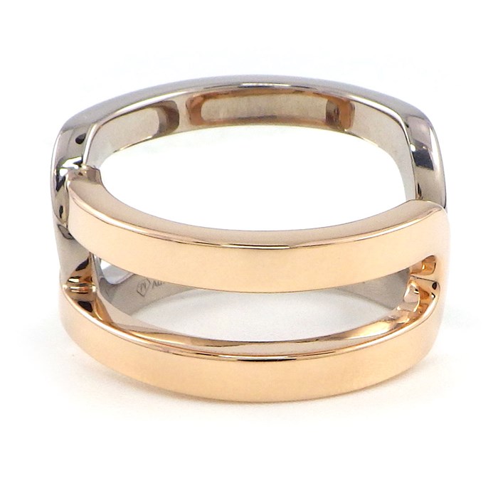 ピアジェ PIAGET リング ポセション クロス コンビカラー K18WG K18PG 12.5号 / #52 【中古】