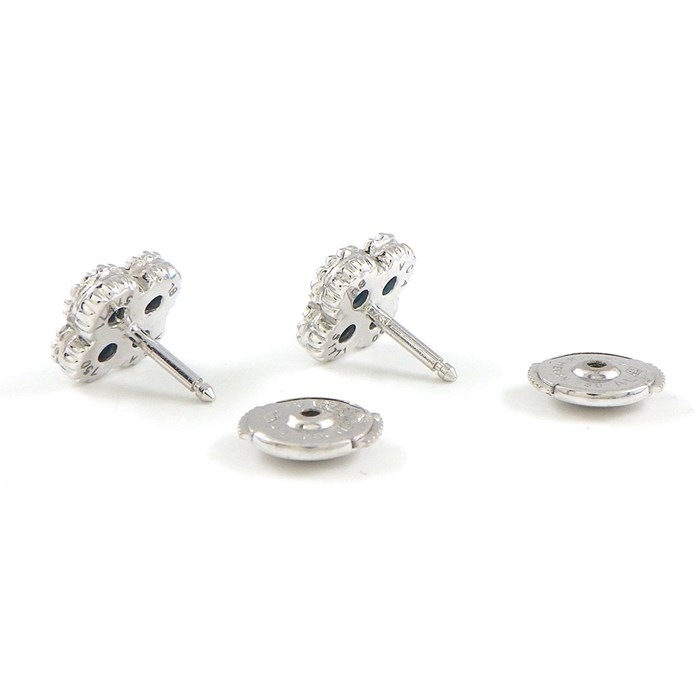 ヴァンクリーフ＆アーペル Van Cleef & Arpels ピアス スウィート アルハンブラ VCARA44500 ターコイズ トルコ石 K18WG 【中古】
