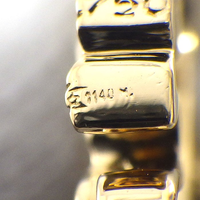 カルティエ Cartier チャーム ペンダントトップ キャンディ エレファント モチーフ 1ポイント エメラルド K18YG 【中古】