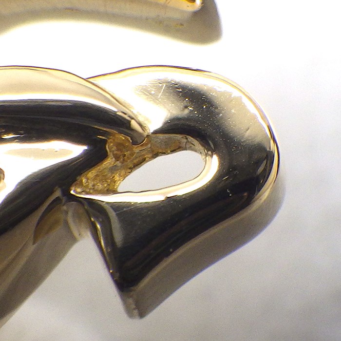 カルティエ Cartier チャーム ペンダントトップ キャンディ エレファント モチーフ 1ポイント エメラルド K18YG 【中古】