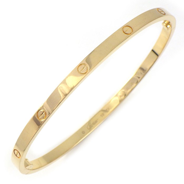 カルティエ Cartier バングル ラブ SM B6079119 2026年5月ギャラ K18YG / #19 【箱・保付き】 【中古】