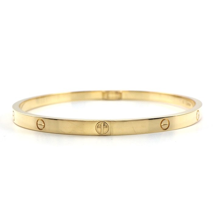 カルティエ Cartier バングル ラブ SM B6079119 2026年5月ギャラ K18YG / #19 【箱・保付き】 【中古】