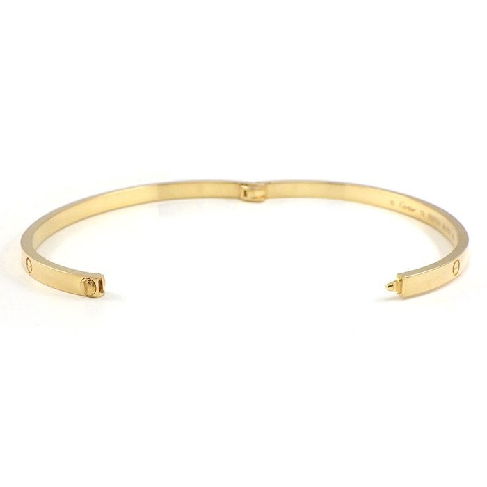 カルティエ Cartier バングル ラブ SM B6079119 2026年5月ギャラ K18YG / #19 【箱・保付き】 【中古】