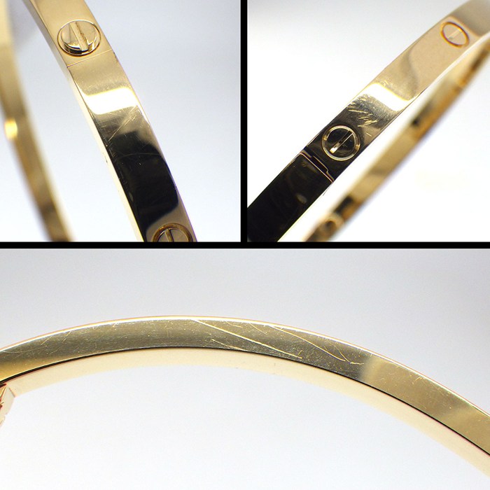 カルティエ Cartier バングル ラブ SM B6079119 2026年5月ギャラ K18YG / #19 【箱・保付き】 【中古】
