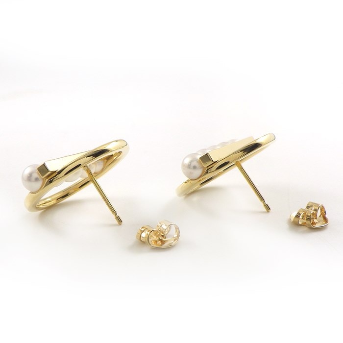 タサキ 田崎真珠 TASAKI ピアス バランス ディヴァイン E-4140