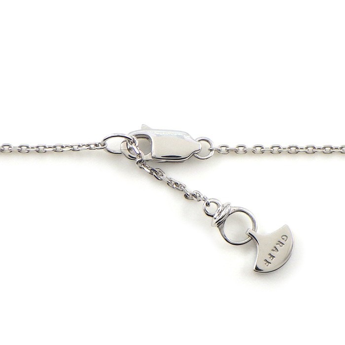 グラフ Graff GRAFF ネックレス ミニバタフライ シルエット RGP808 ダイヤモンド 計0.15ct K18WG 【箱・保付き】 【中古】