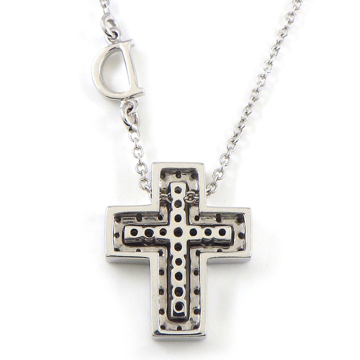 ダミアーニ DAMIANI ネックレス ベルエポック XXS 20083507 ダイヤモンド 計0.17ct K18WG 【箱・保付き】 【中古】