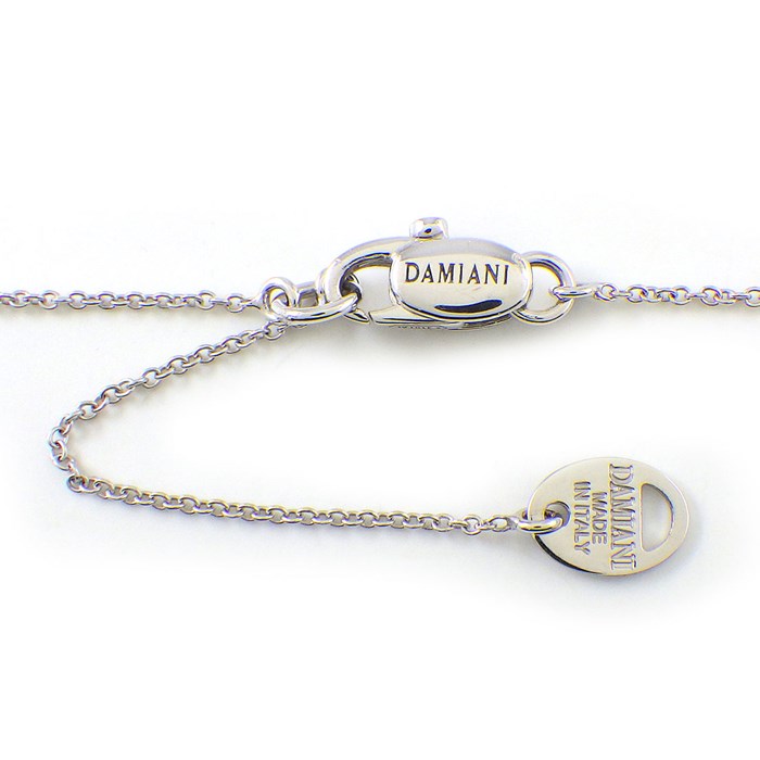 ダミアーニ DAMIANI ネックレス ベルエポック XXS 20083507 ダイヤモンド 計0.17ct K18WG 【箱・保付き】 【中古】