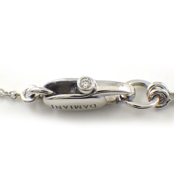 ダミアーニ DAMIANI ネックレス ベルエポック XXS 20083507 ダイヤモンド 計0.17ct K18WG 【箱・保付き】 【中古】