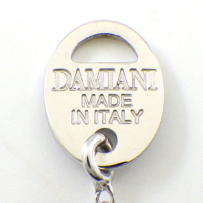 ダミアーニ DAMIANI ネックレス ベルエポック XXS 20083507 ダイヤモンド 計0.17ct K18WG 【箱・保付き】 【中古】
