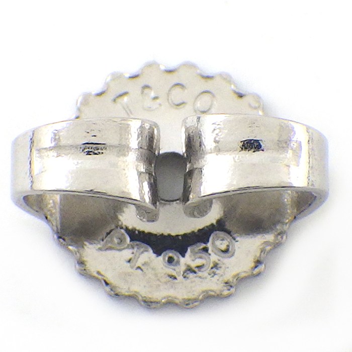 ティファニー Tiffany & Co. ピアス バイザヤード ダイヤモンド 計0.08ct PT950 【中古】