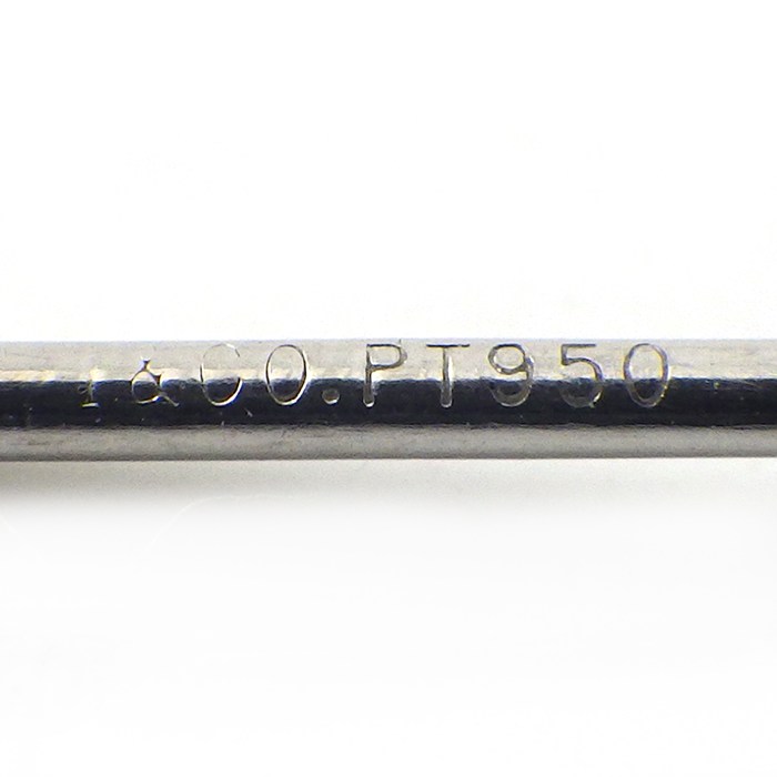 ティファニー Tiffany & Co. ピアス バイザヤード ダイヤモンド 計0.08ct PT950 【中古】