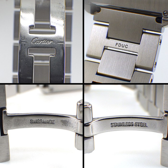 カルティエ Cartier 腕時計 タンク ソロ LM W5200014 レクタンギュラー シルバー文字盤 SS クオーツアナログ 【中古】