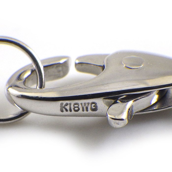 ポンテヴェキオ Ponte Vecchio ネックレス フラワー モチーフ パヴェ ダイヤモンド 計0.50ct K18WG 【中古】