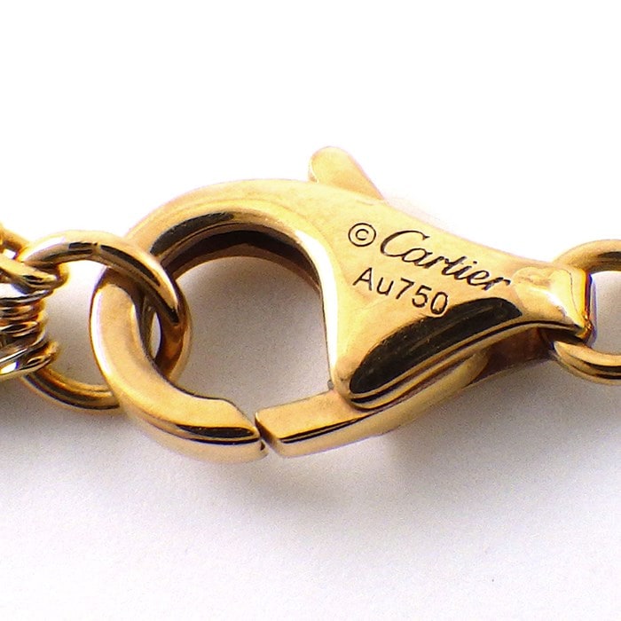 カルティエ トリニティチャーム スリーカラーペンダントトップ カルティエ(CARTIER)カルティエ トリニティペンダント トップ