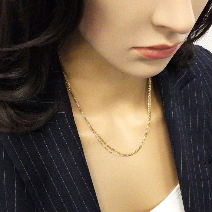 【Cartier】直営店 トリニティ チェーン ネックレス 3色ゴールド カルティエ Cartier】ネックレス トリニティ B7058800 チェーン