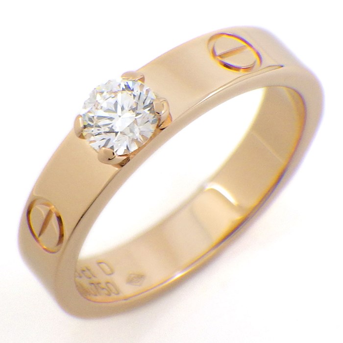 カルティエ Cartier リング ラブ ソリテール ソリティア 1ポイント  