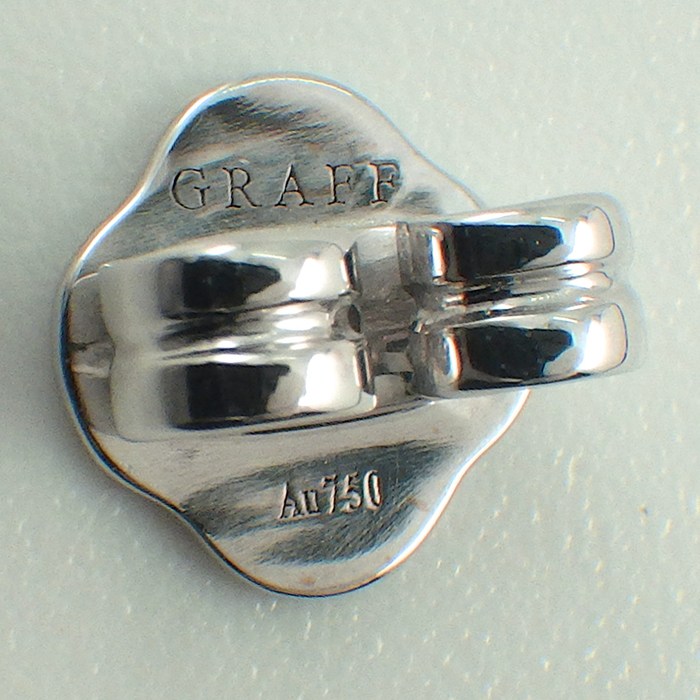 グラフ Graff GRAFF ピアス パヴェ バタフライ プティ RGE1563 ダイヤモンド 計0.08ct K18WG 【箱・保付き】 【中古】