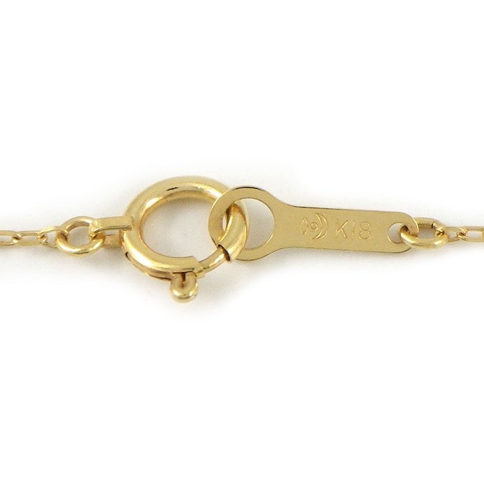タサキ 田崎真珠 TASAKI ネックレス クラスター 12ポイント パール 3.5mm珠 K18YG 【中古】