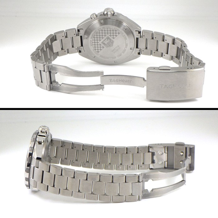 タグ・ホイヤー TAG Heuer 腕時計 フォーミュラ1 デイト WAZ111A.BA0875 アラーム スモールセコンド 夜光インデックス 夜光針 ブラック文字盤 SS クオーツアナログ 【箱・保付き】 【中古】