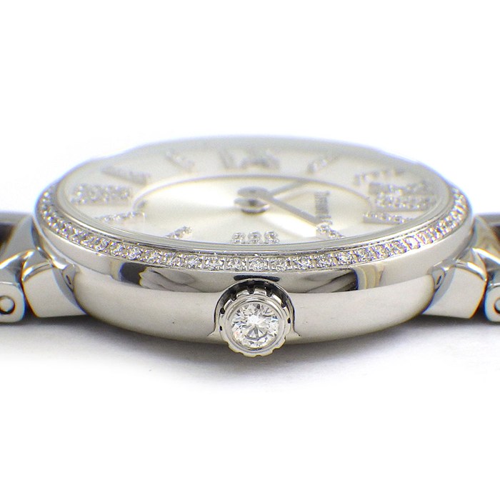 ティファニー Tiffany & Co. 腕時計 アトラス 2ハンド 62867469 ダイヤベゼル/インデックス シルバー文字盤 SS クオーツアナログ 【中古】