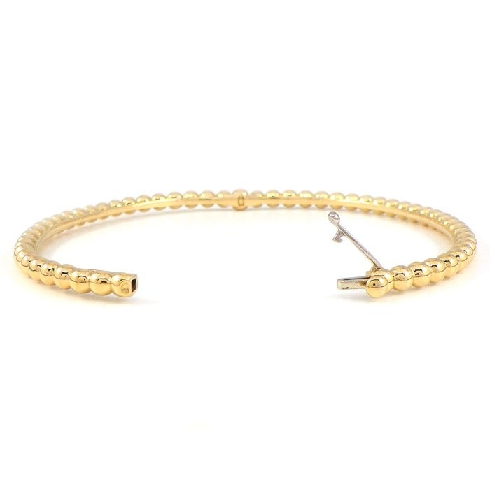 ヴァンクリーフ＆アーペル Van Cleef & Arpels バングル ペルレ ゴールドパール VCARO7A800 K18YG / #M 【中古】