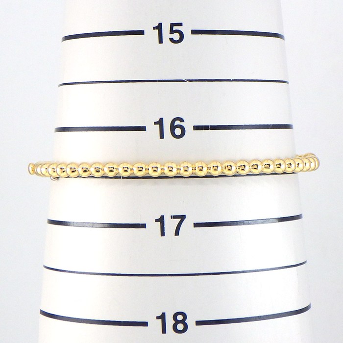 ヴァンクリーフ＆アーペル Van Cleef & Arpels バングル ペルレ ゴールドパール VCARO7A800 K18YG / #M 【中古】