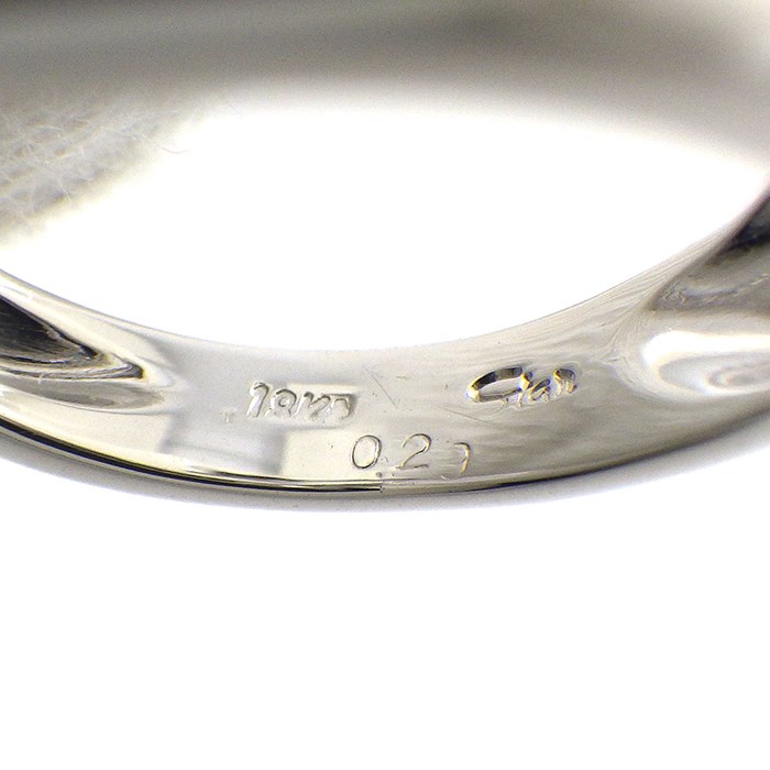 スタージュエリー STAR JEWELRY リング スターモチーフ コメット 流れ星 シューティング パヴェ ダイヤモンド 計0.29ct K18WG 11号 【中古】