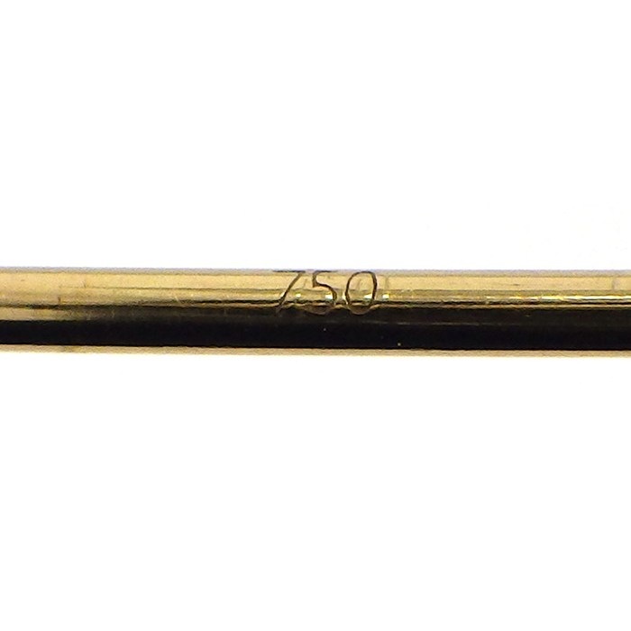 タサキ 田崎真珠 TASAKI ピアス デインジャー トライブ EC-3780-18KYG フープ 淡水真珠 4.0mm珠 K18YG 【中古】