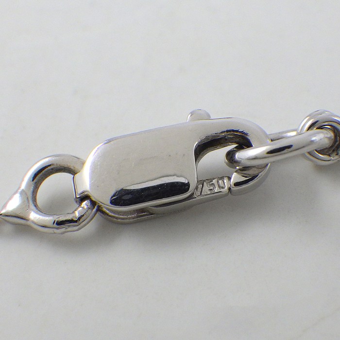 ダミアーニ DAMIANI ネックレス D.ICON ディーアイコン 1ポイント ダイヤモンド ブラック セラミック K18WG 【中古】