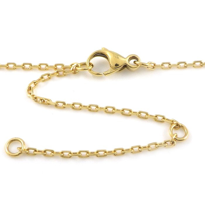 ブシュロン BOUCHERON ネックレス キャトル ホワイト スモール JPN00550 スリーカラー ホワイト セラミック 1ポイント ダイヤモンド 0.01ct K18YG K18WG K18PG 【中古】