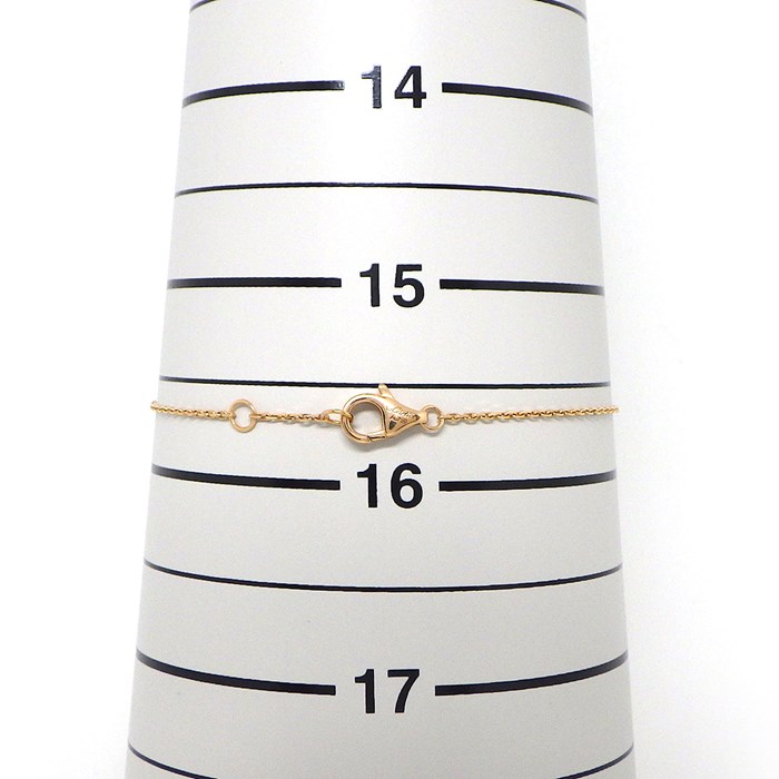 カルティエ Cartier ブレスレット アミュレット XS オニキス ダイヤモンド K18PG 【中古】