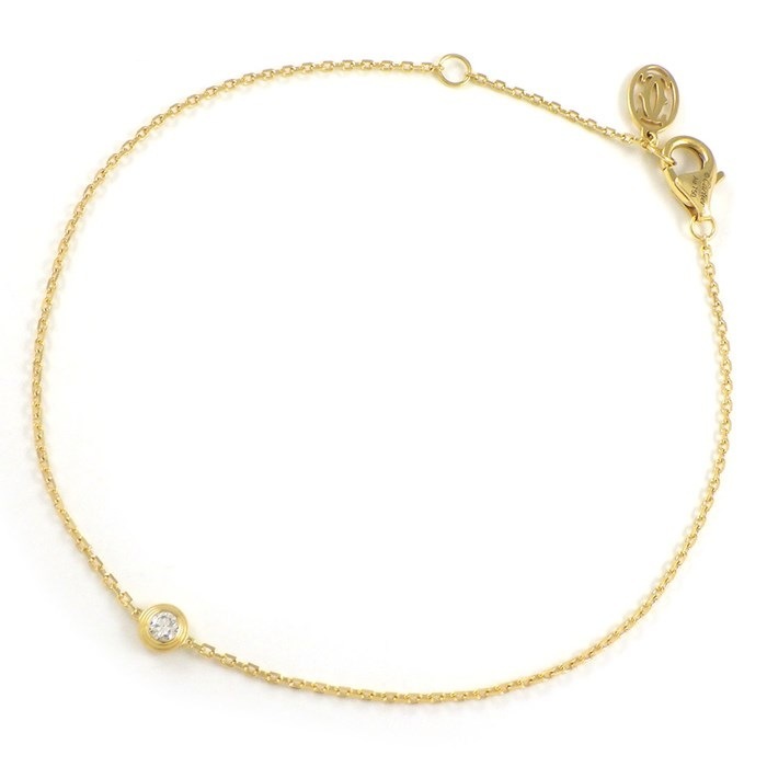 カルティエ Cartier ブレスレット ダムール XS ディアマン レジェ B6045617 ダイヤモンド 0.04ct K18YG 【箱・保付き】 【中古】