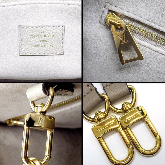 ルイ・ヴィトン Louis Vuitton ハンドバッグ オンザゴー PM M45779 トゥルトレール クレーム バイカラー モノグラム アンプラント ゴールド金具 【中古】