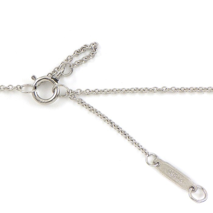 ティファニー ネックレス レディース ローズキー Pt950×K18YG メーカー仕上げ キーモチーフ カギ 50cm プラチナ 18金 ペンダント ジュエリー アクトワン