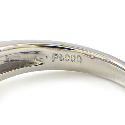 【ダイヤモンド ダイヤモンド】 リング フラワーモチーフ パヴェ ダイヤモンド 計0.571ct ダイヤモンド 計0.50ct PT900 10.5号 【中古】