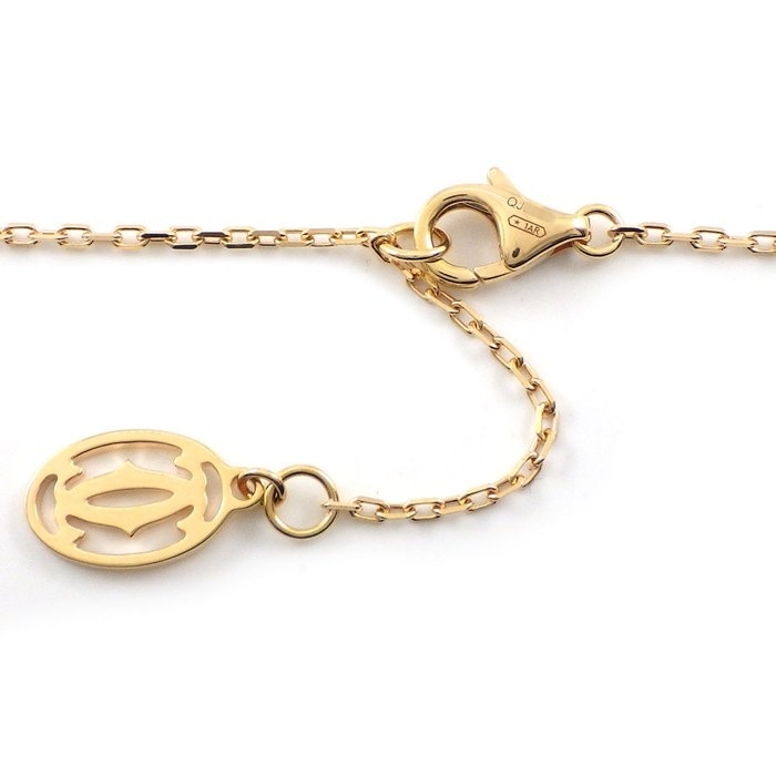 カルティエ Cartier ネックレス ダムール スモールモデル SM ディアマン レジェ B7215700 1ポイント ダイヤモンド 0.09ct K18PG 【箱・保付き】 【中古】